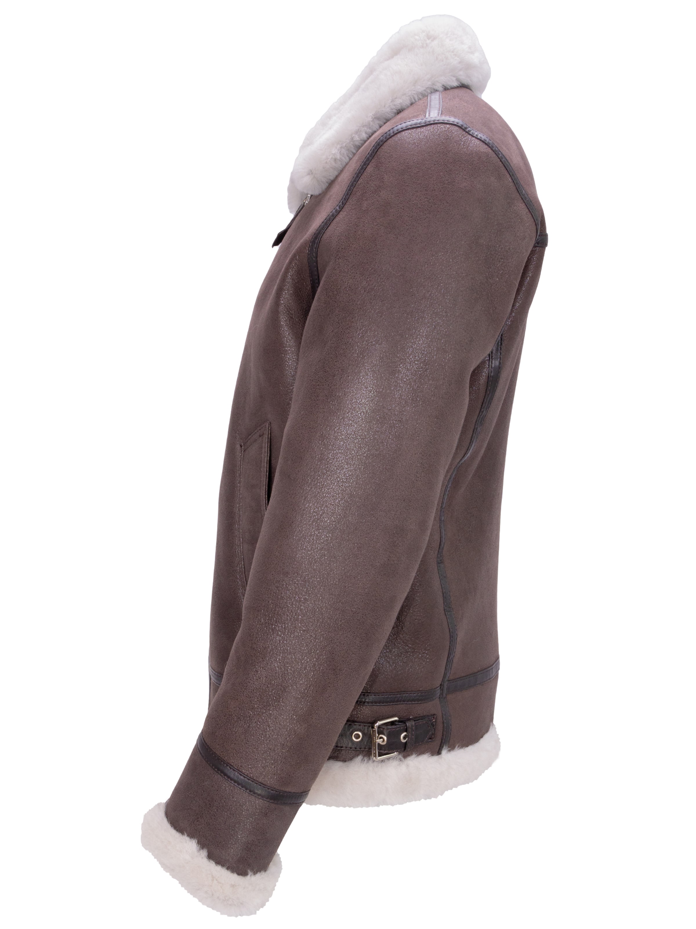 Veste mi-saison 'Vonrock' LOLUS en marron