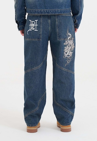 Ed Hardy Loosefit Jeans in Blau
