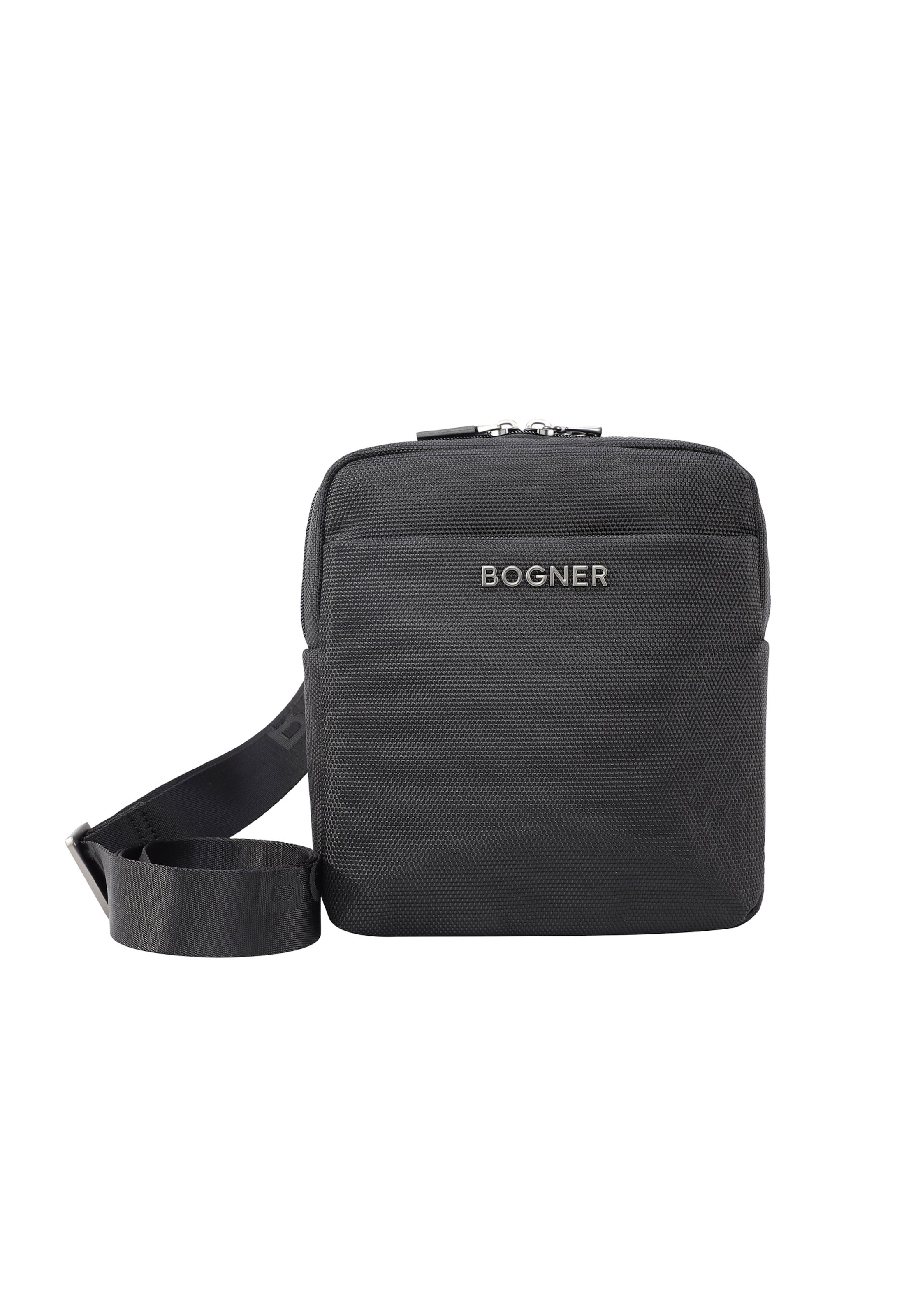 BOGNER Crossbody Bag 'Keystone Andre' in Black: front