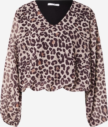 Hailys - Blusa 'Ja44smina' en marrón: frente