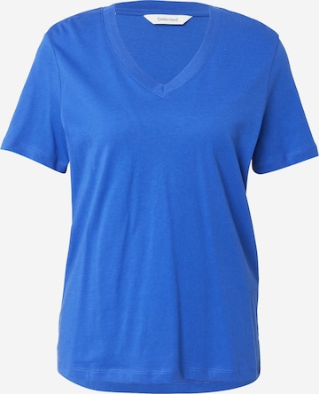 SELECTED T-Shirt 'SLFESSENTIAL' in Blau: Vorderseite