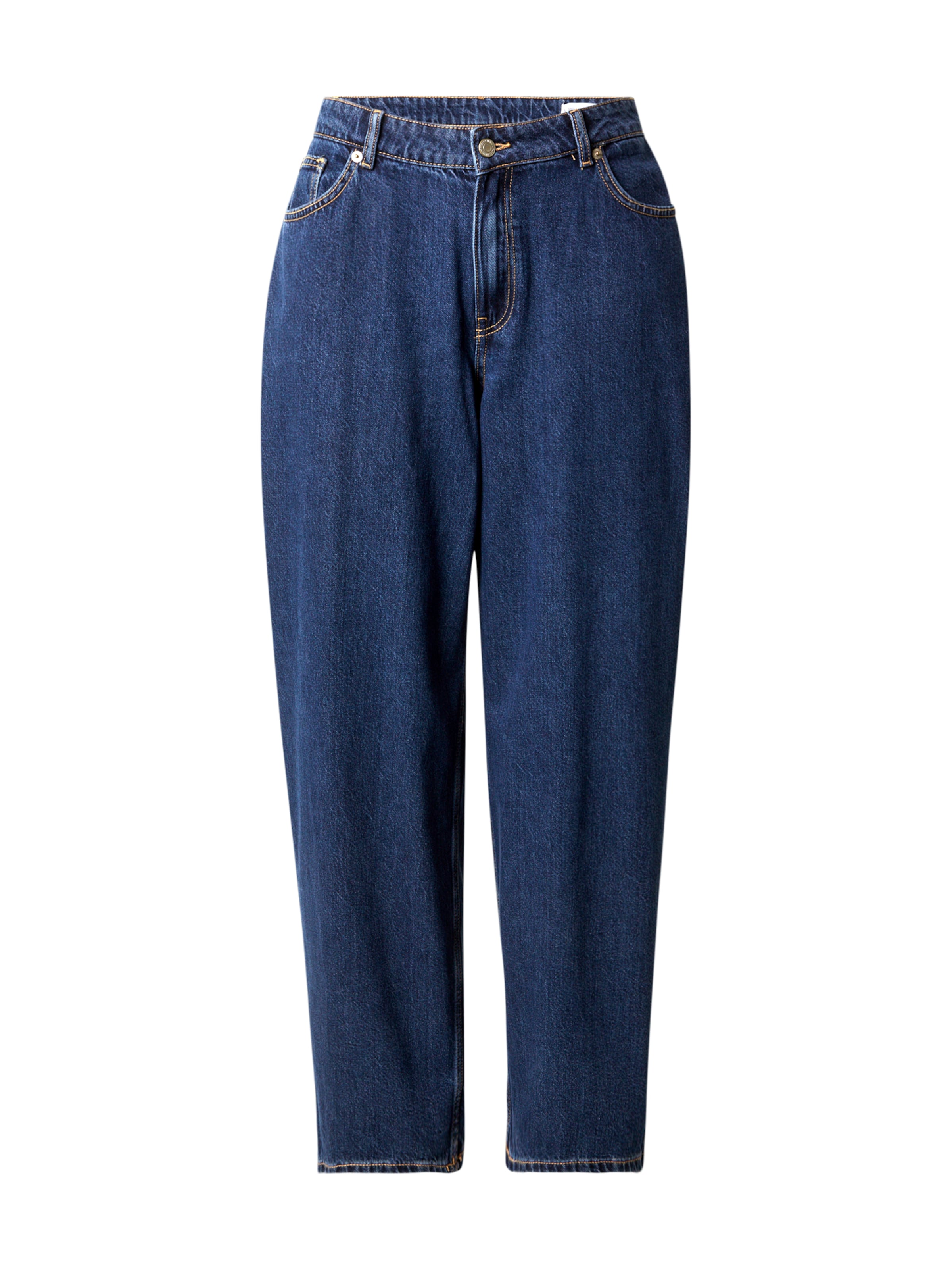 Tapered Jeans 'VMCestelle' de la Vero Moda Curve pe albastru: față