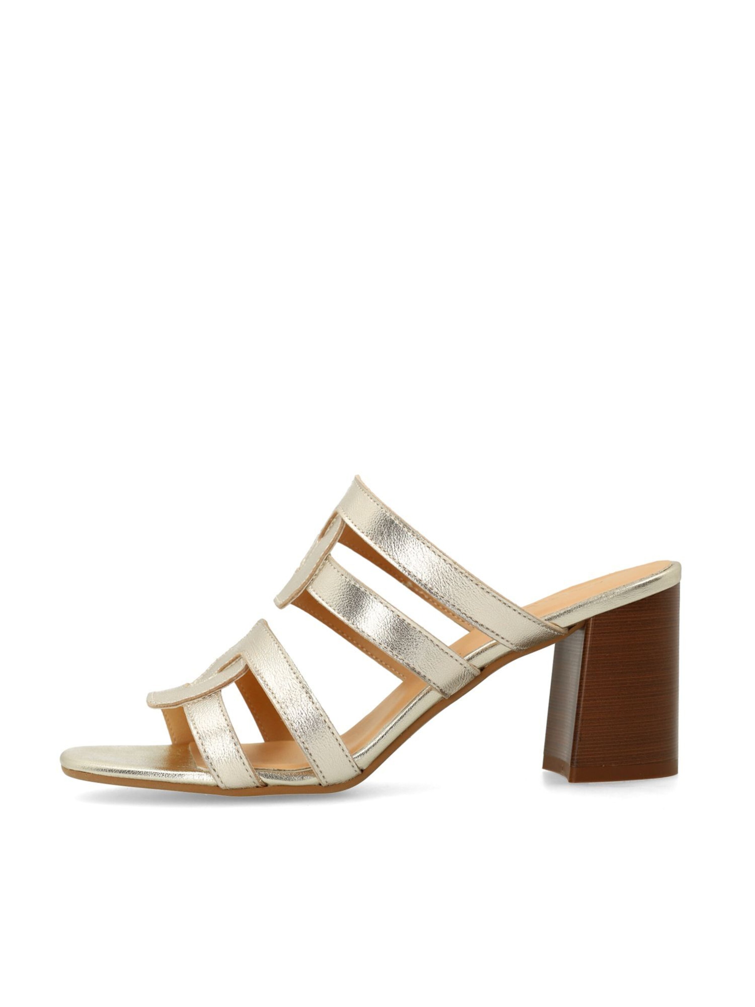 Sandales SACHA en or