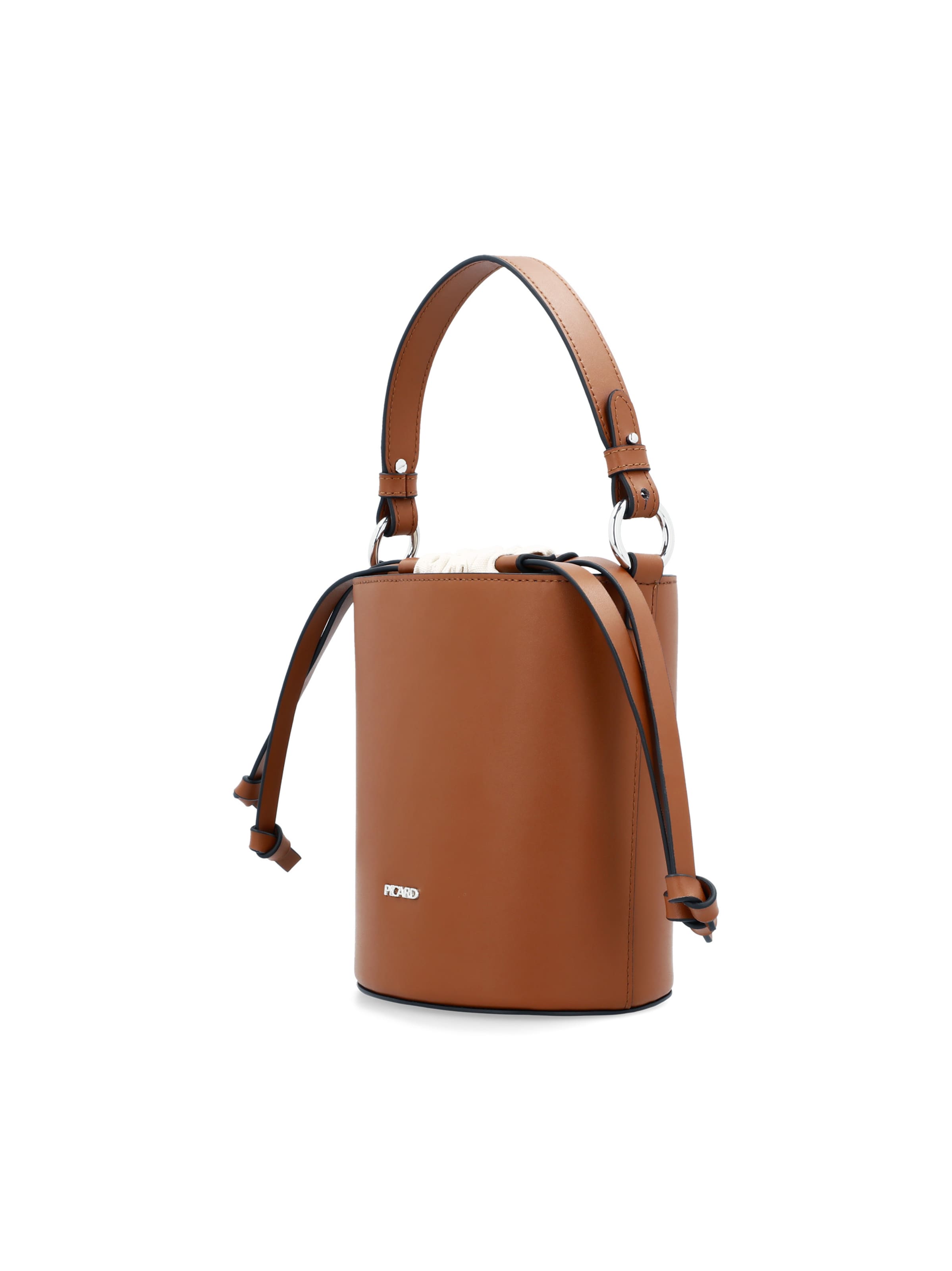 Poche ventrale ' Alma ' Picard en marron