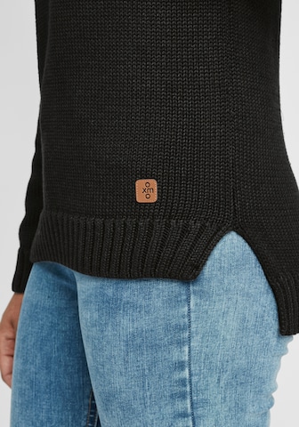 Oxmo Rollkragenpullover 'OXPIA' in Schwarz