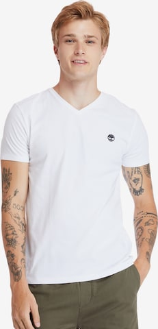 T-Shirt 'Dun-Riv' TIMBERLAND en blanc : devant