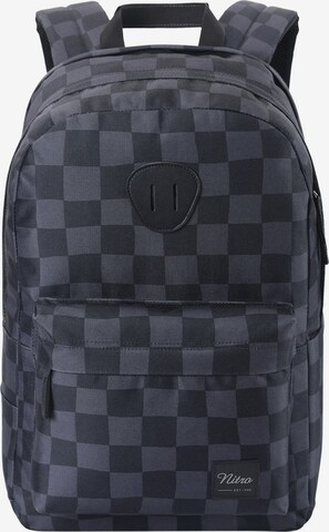 NitroBags Rucksack 'Urban Plus' in Grau: predná strana