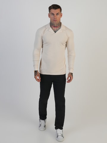 Maglietta di SikSilk in beige