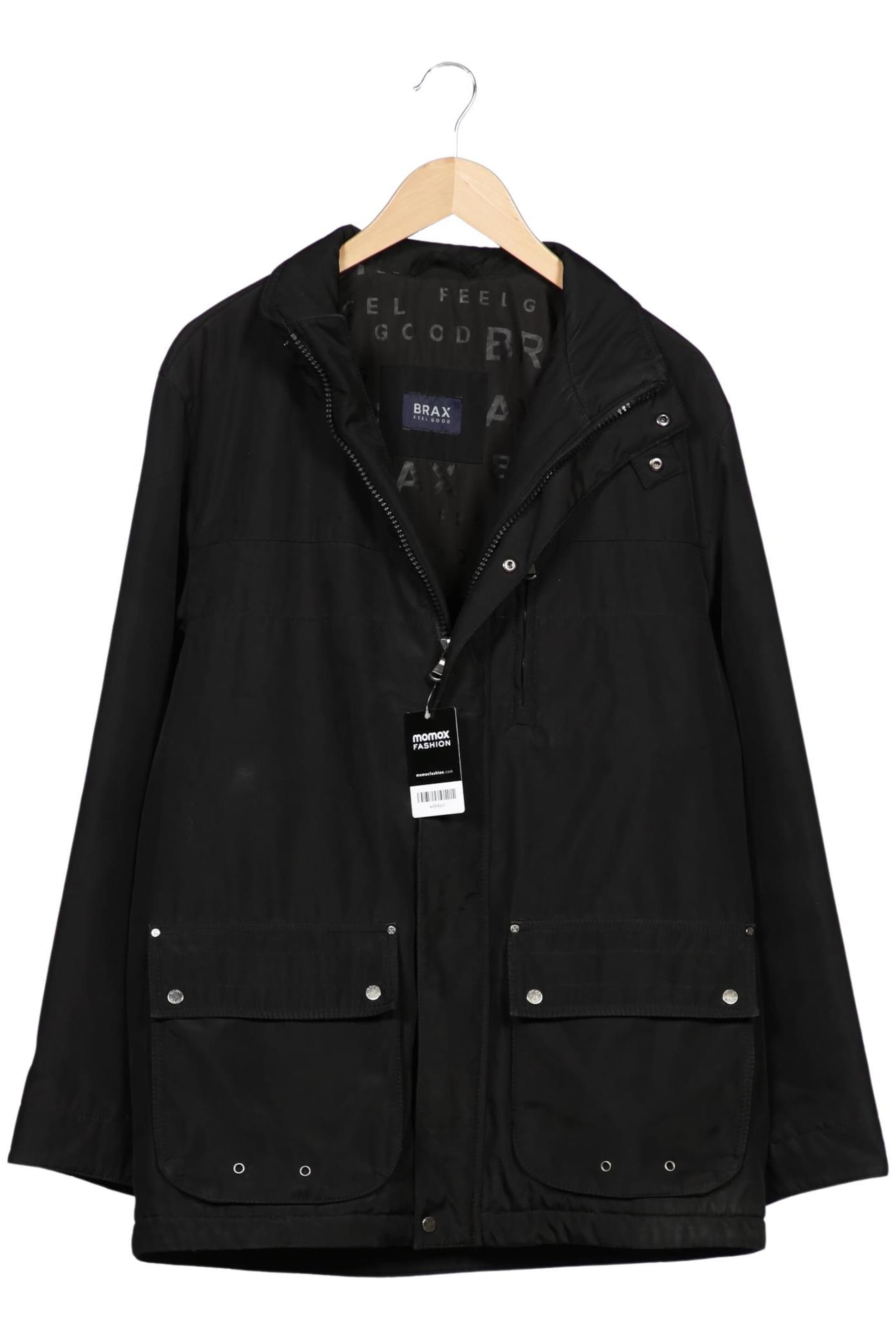 BRAX Jacket & Coat in M-L in Black: front