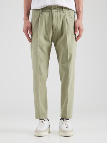 Regular Pantalon à plis 'CHASY' DRYKORN en vert : devant