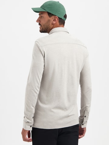 No Excess Slim fit Button Up Shirt in Grey