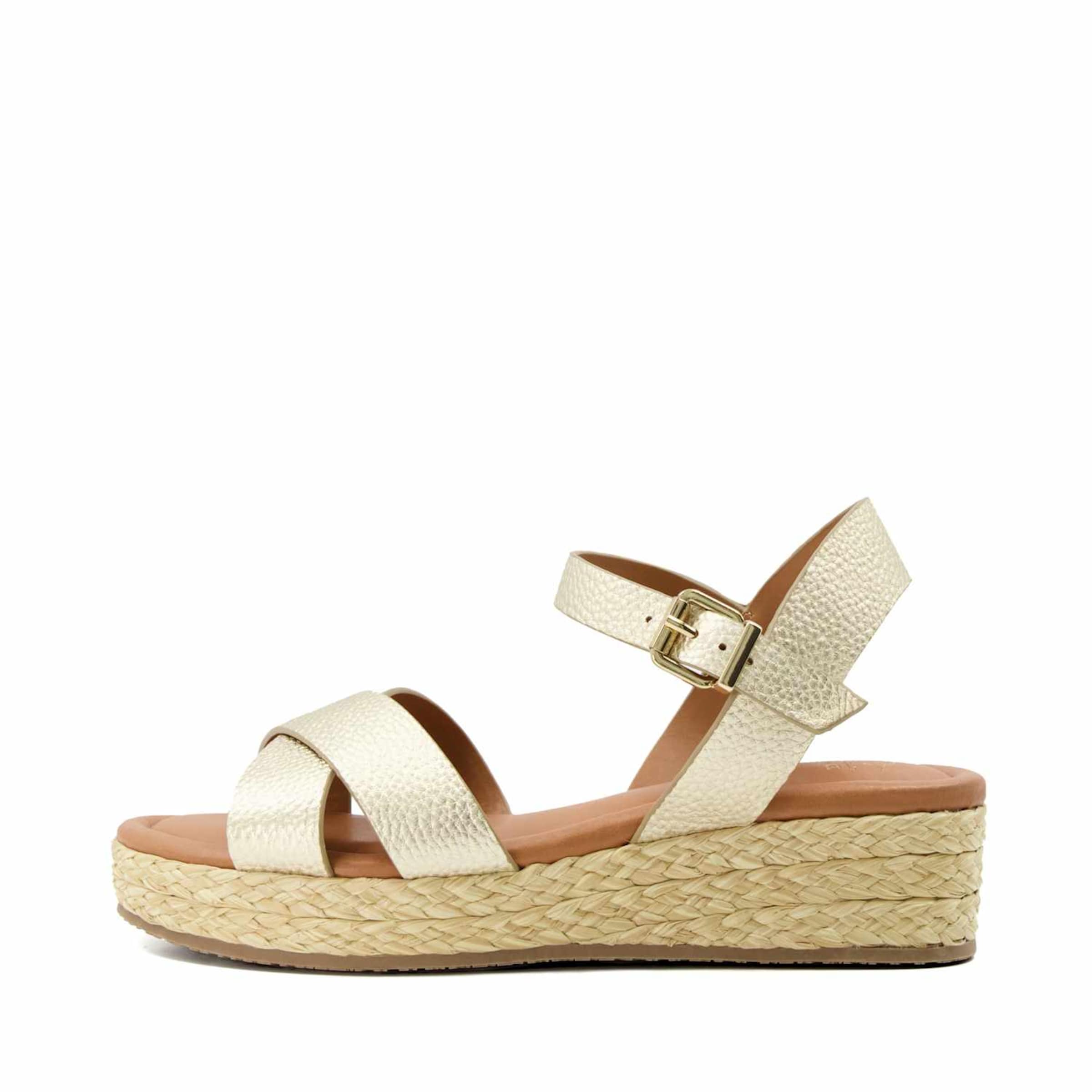 Sandales 'Linnie' Dune LONDON en or