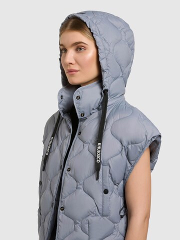 Gilet 'Ninga' khujo en bleu