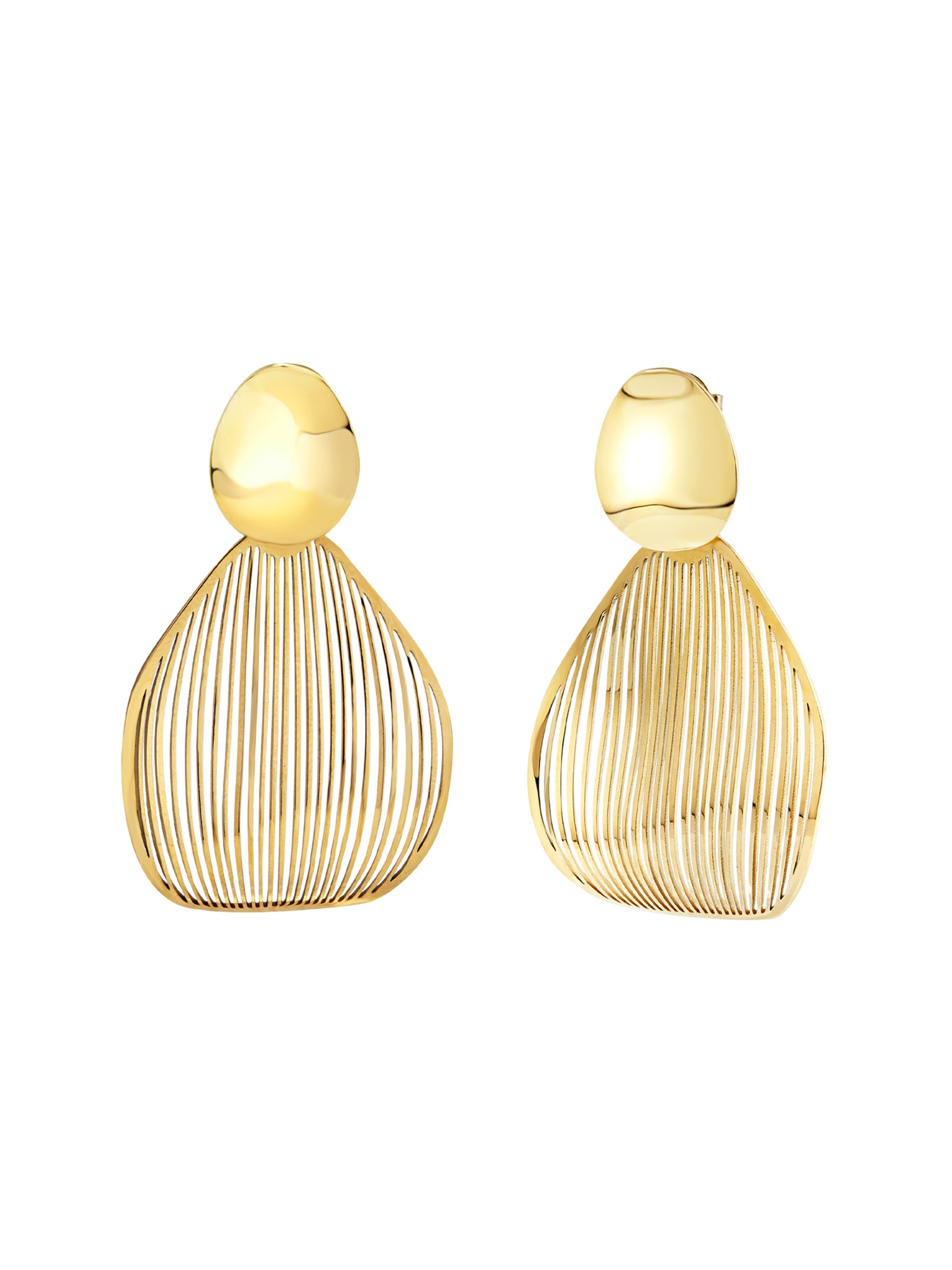 Breil Oorbellen 'Whisper' in Goud: voorkant