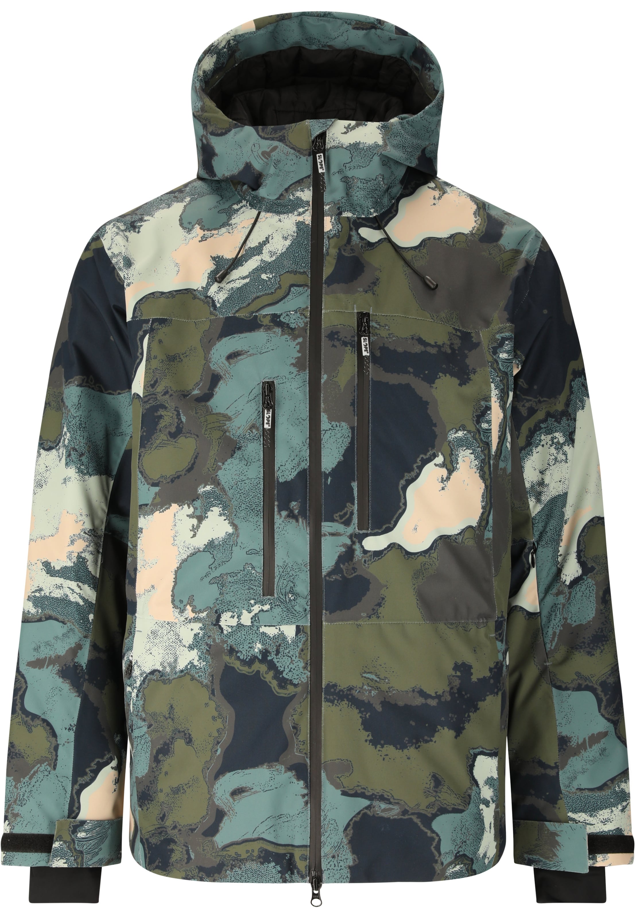 SLOPE Sports jacket 'Tuscon' in Green: front
