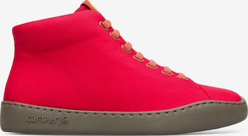 Sneaker alta 'Peu Touring' di CAMPER in rosso
