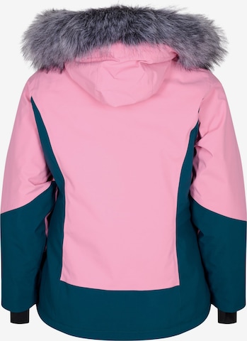 Zizzi Athletic Jacket in Pink