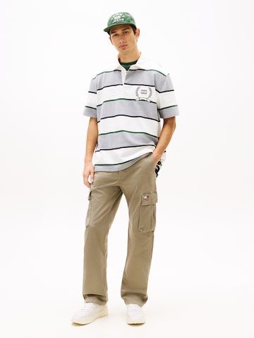 Tommy Jeans Regular Cargobyxa 'OTIS' i grön