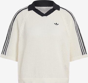 ADIDAS ORIGINALS Trui in Wit: voorkant