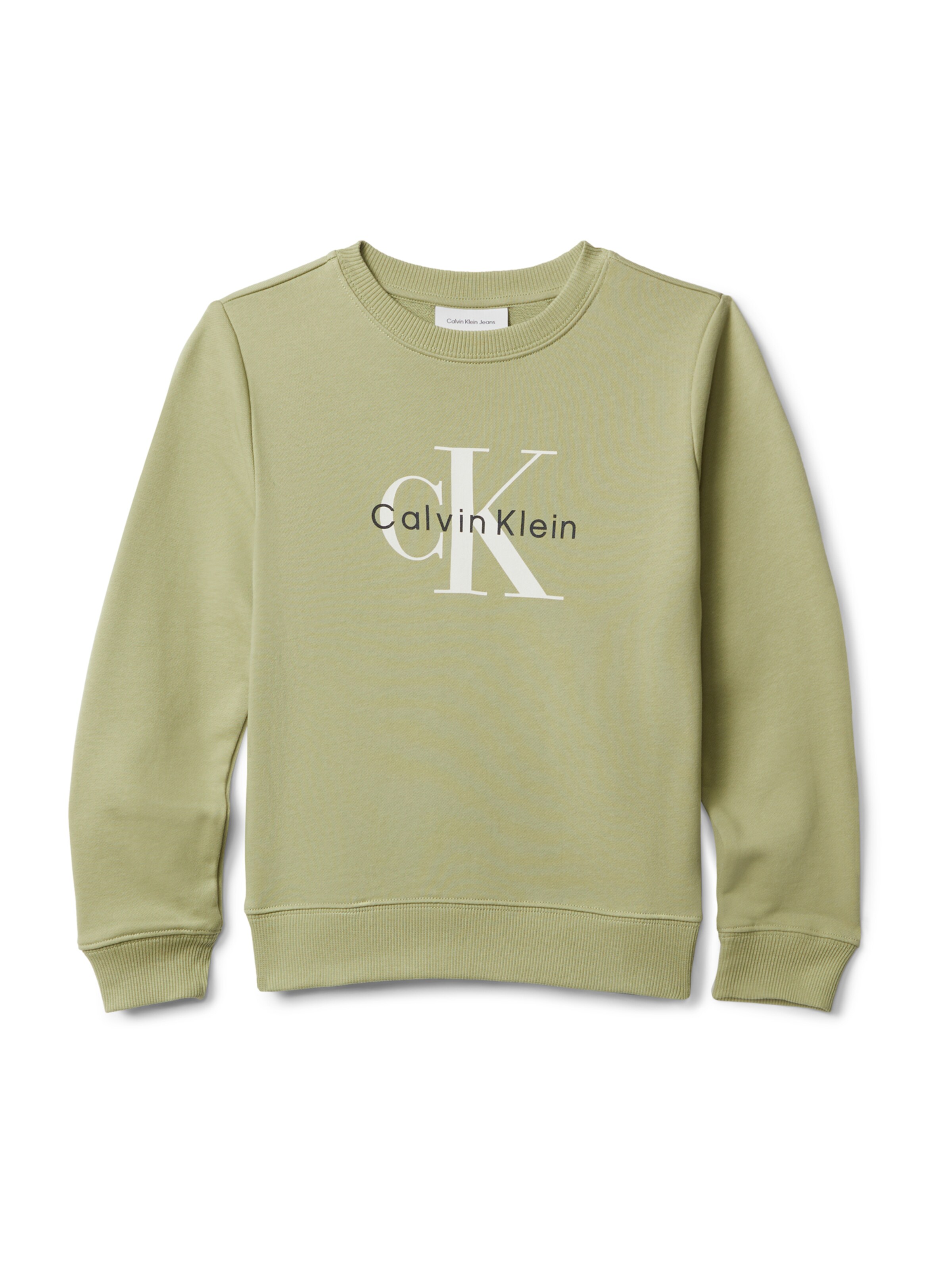 Calvin Klein Jeans Dressipluus, värv roheline: eest vaates