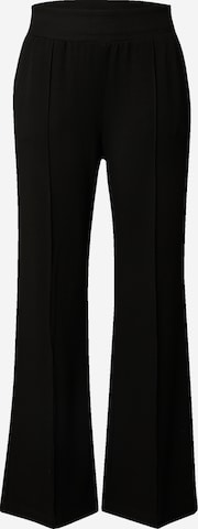 DKNY PerformanceBootcut/trapezice Sportske hlače 'GREENWICH' - crna boja: prednji dio