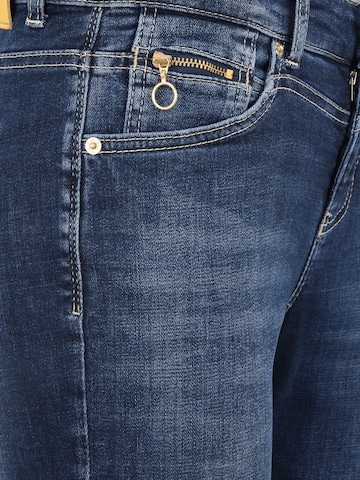 MAC Slimfit Jeans 'Rich' in Blauw