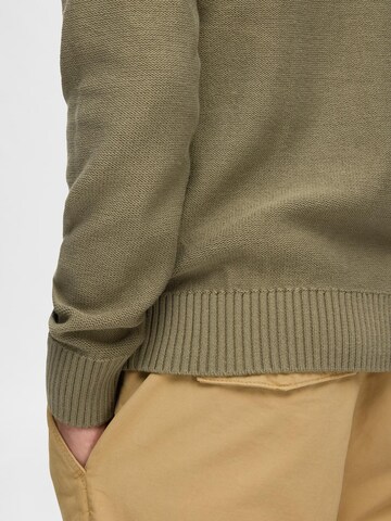 SELECTED Sweater 'Axel' in Green