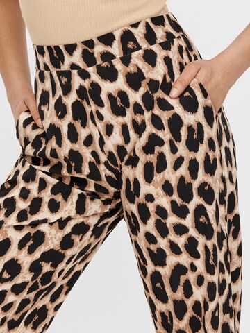 PIECES Loosefit Hose 'Gurla' in Braun