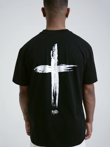 Remember you will die Shirt 'Kreuz' in Schwarz