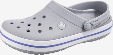 Crocs Clogs 'Crocband' in Grey: front
