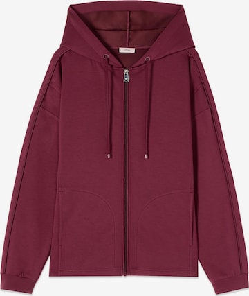 oltre Sweatvest in Rood: voorkant
