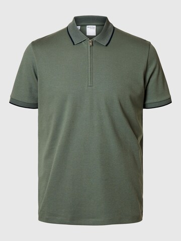SELECTED HOMME Bluser & t-shirts 'SLHFave' i grøn: forside