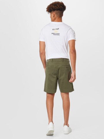 regular Pantaloni con pieghe di Abercrombie & Fitch in verde