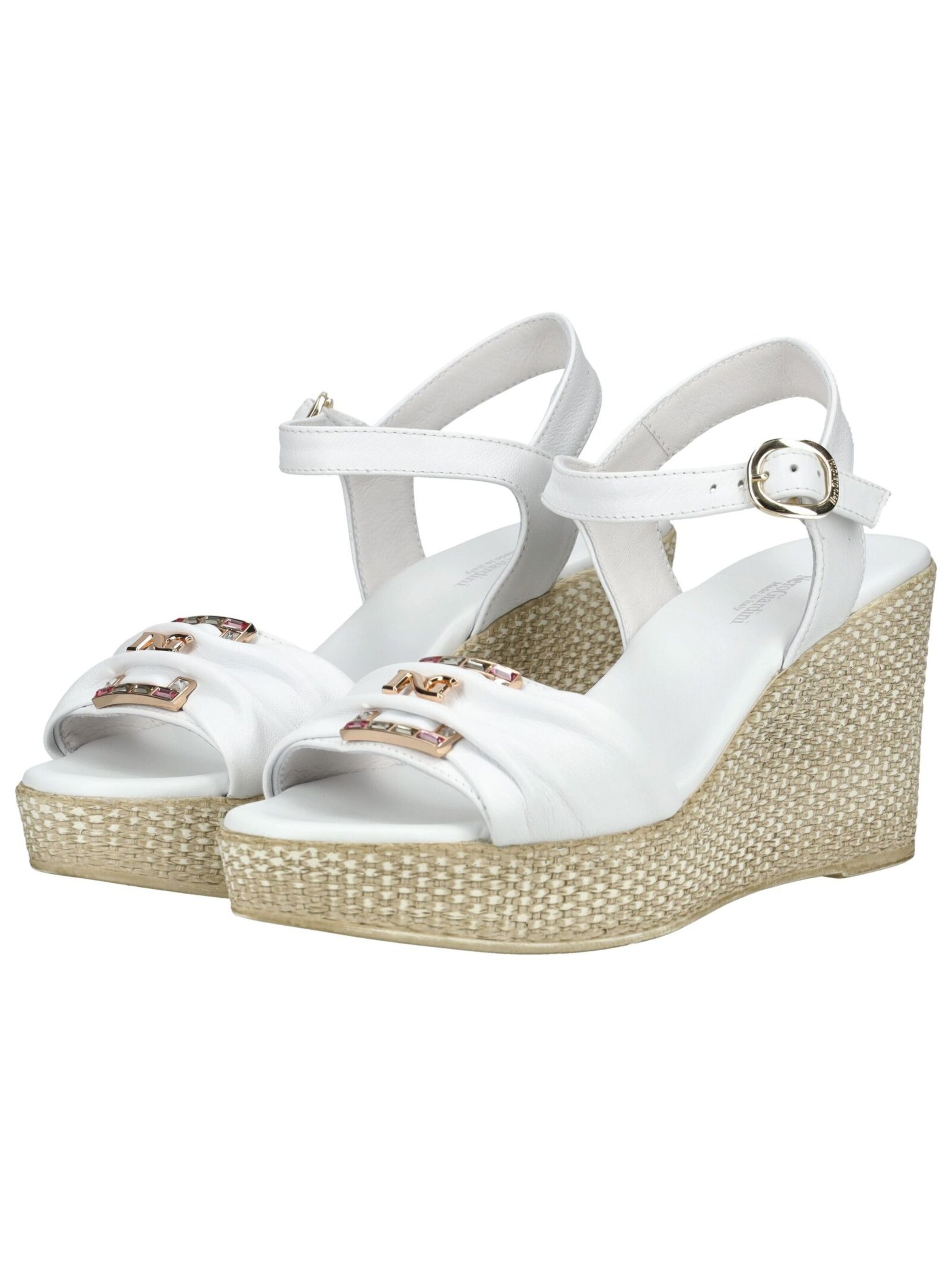 Sandalo di Nero Giardini in bianco