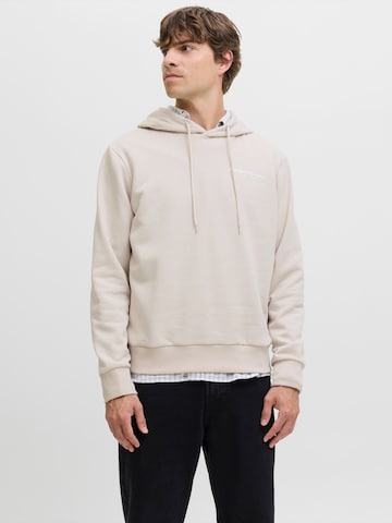 JJ Rebel Sweatshirt 'JREBZACK' in Beige: front