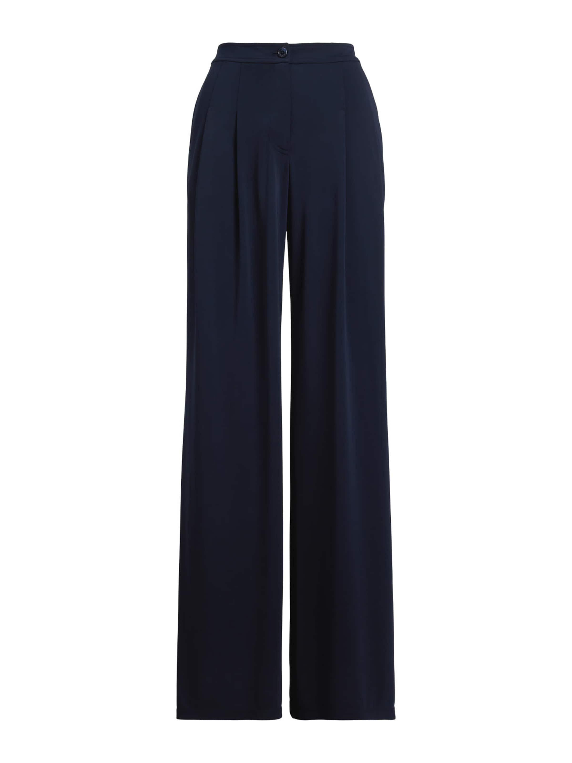 Lauren Ralph Lauren Широки крачоли Панталон с набор 'CHABRELL' в синьо: отпред