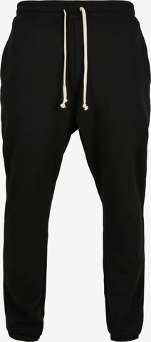 Urban Classics Tapered Broek in Zwart: voorkant