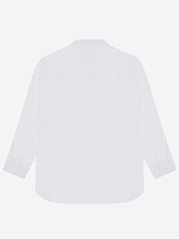 Mr Main Man Regular fit Button Up Shirt in White