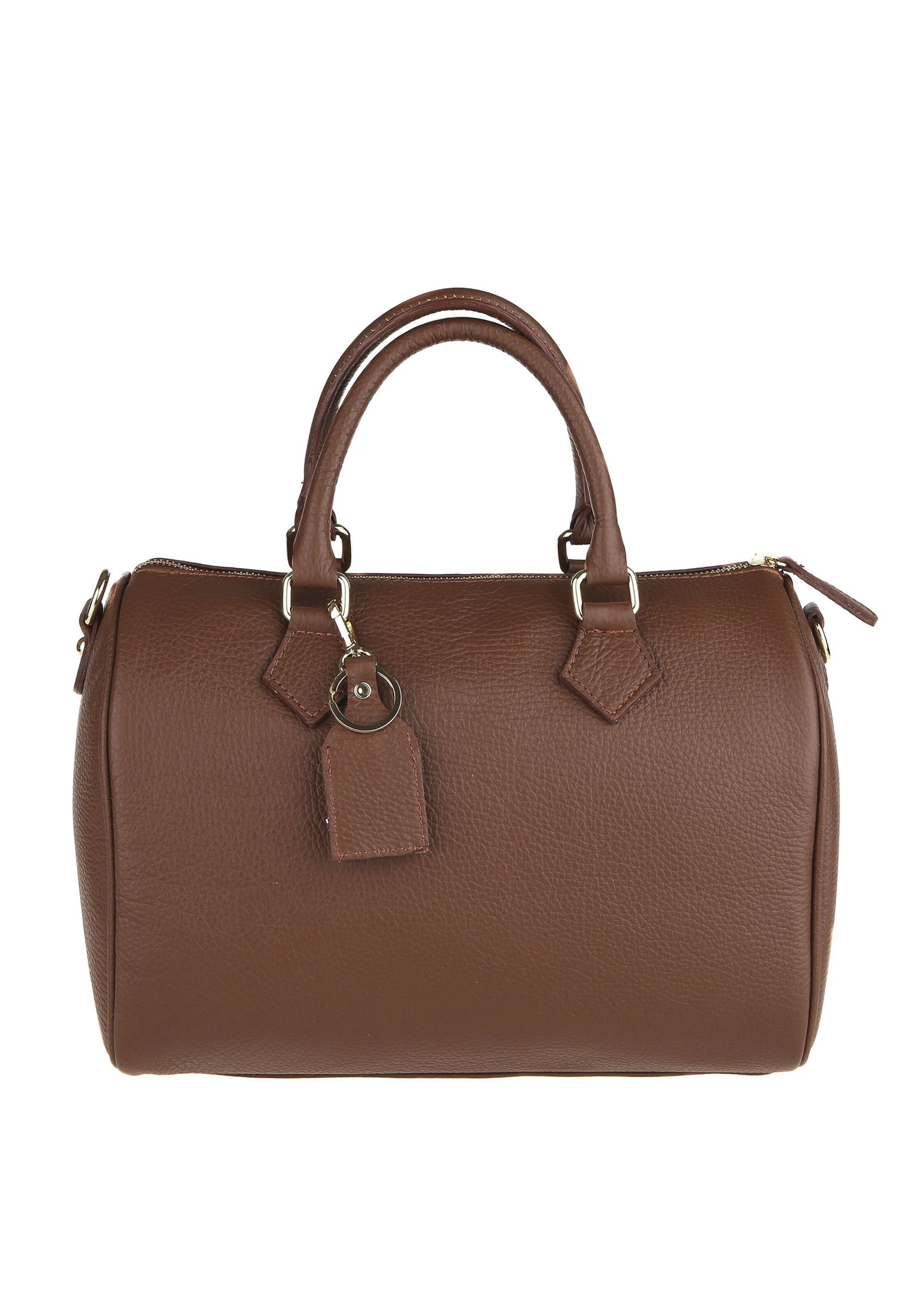 CHICCA BORSE Handbag in Brown: front