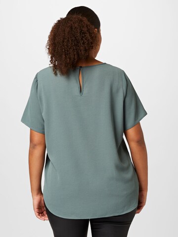 ONLY Carmakoma Blouse 'Vica' in Green