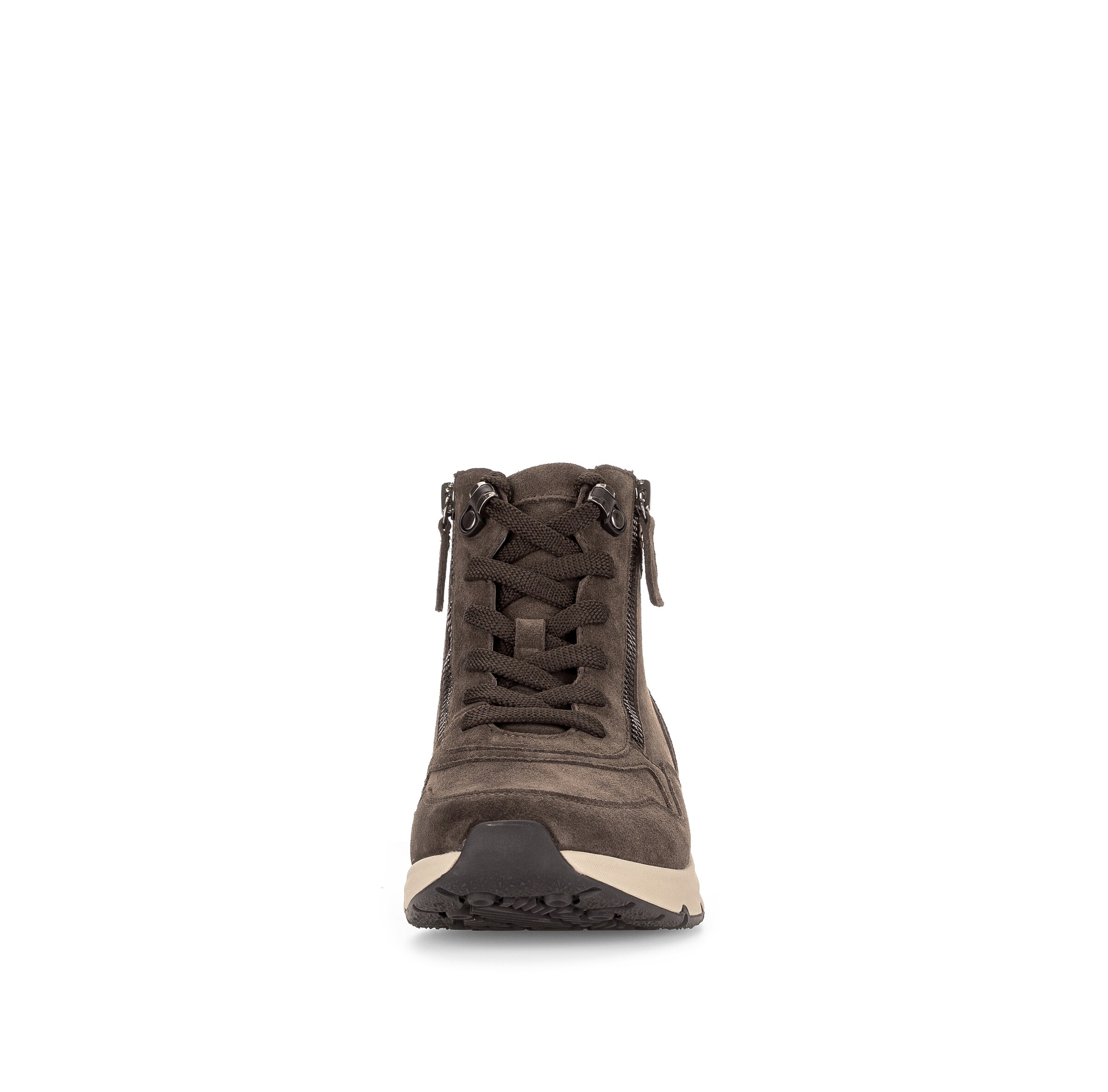 GABOR Lace-Up Ankle Boots in Brown