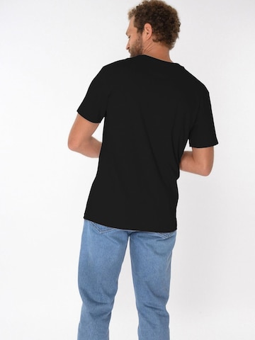 ThokkThokk Shirt 'Cubes' in Black