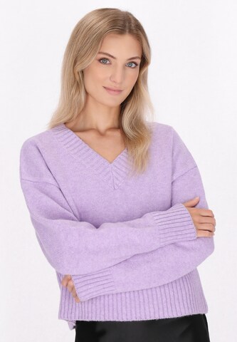 DreiMaster Klassik - Pullover em roxo: frente