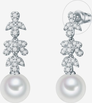 Lulu & Jane - Pendientes en plata: frente