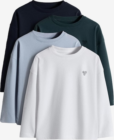 The Set Shirt in 98 in Navy / Dusty blue / Dark green / White, Item view