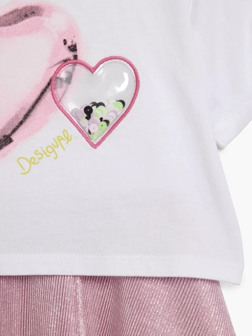 Desigual Sukienka w kolorze różowy