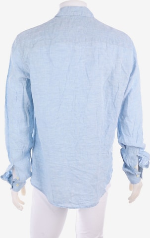 Woolrich Leinenhemd XL in Blau