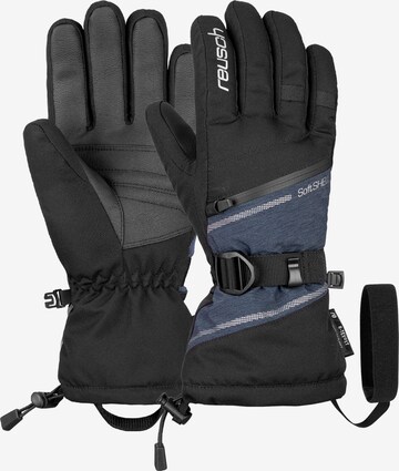 REUSCH Athletic Gloves 'Demi R-TEX® XT' in Black: front
