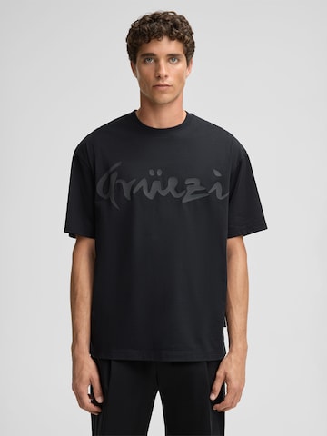 STRELLSON Shirt 'Keemo' in Zwart: voorkant