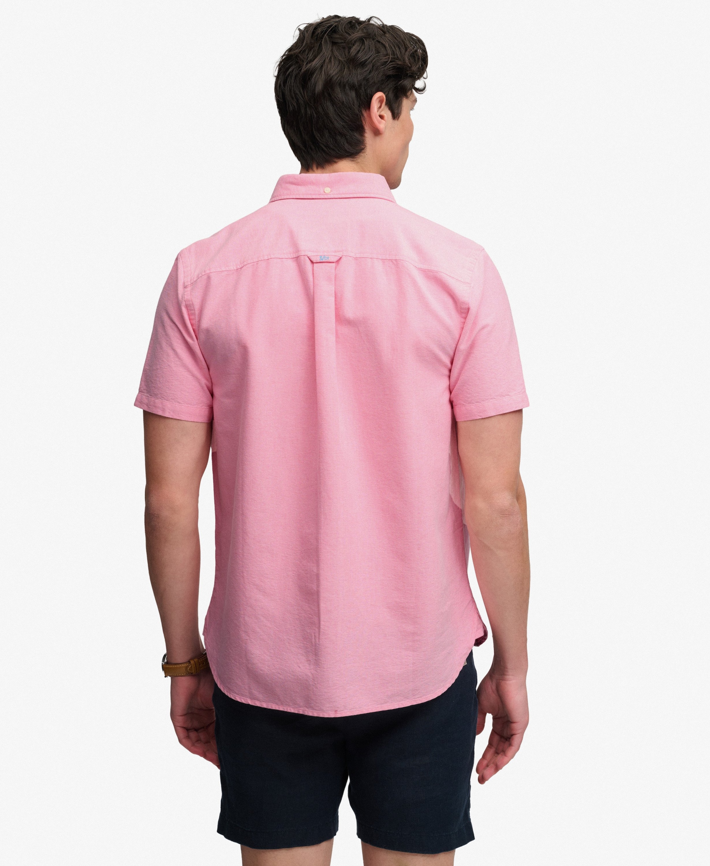 Superdry & Co Regular fit Button Up Shirt in Pink